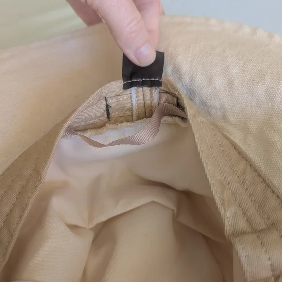 Wyeth Canvas Wide Brim Bucket Sun Hat - Picture 9 of 11